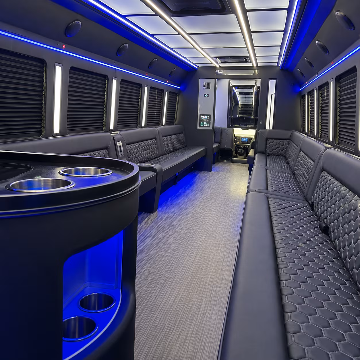 affordable columbia prom party bus prices split across your group