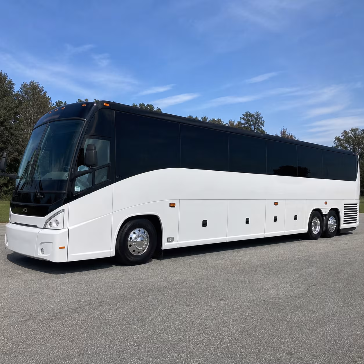 columbia construction and film crew shuttle buses