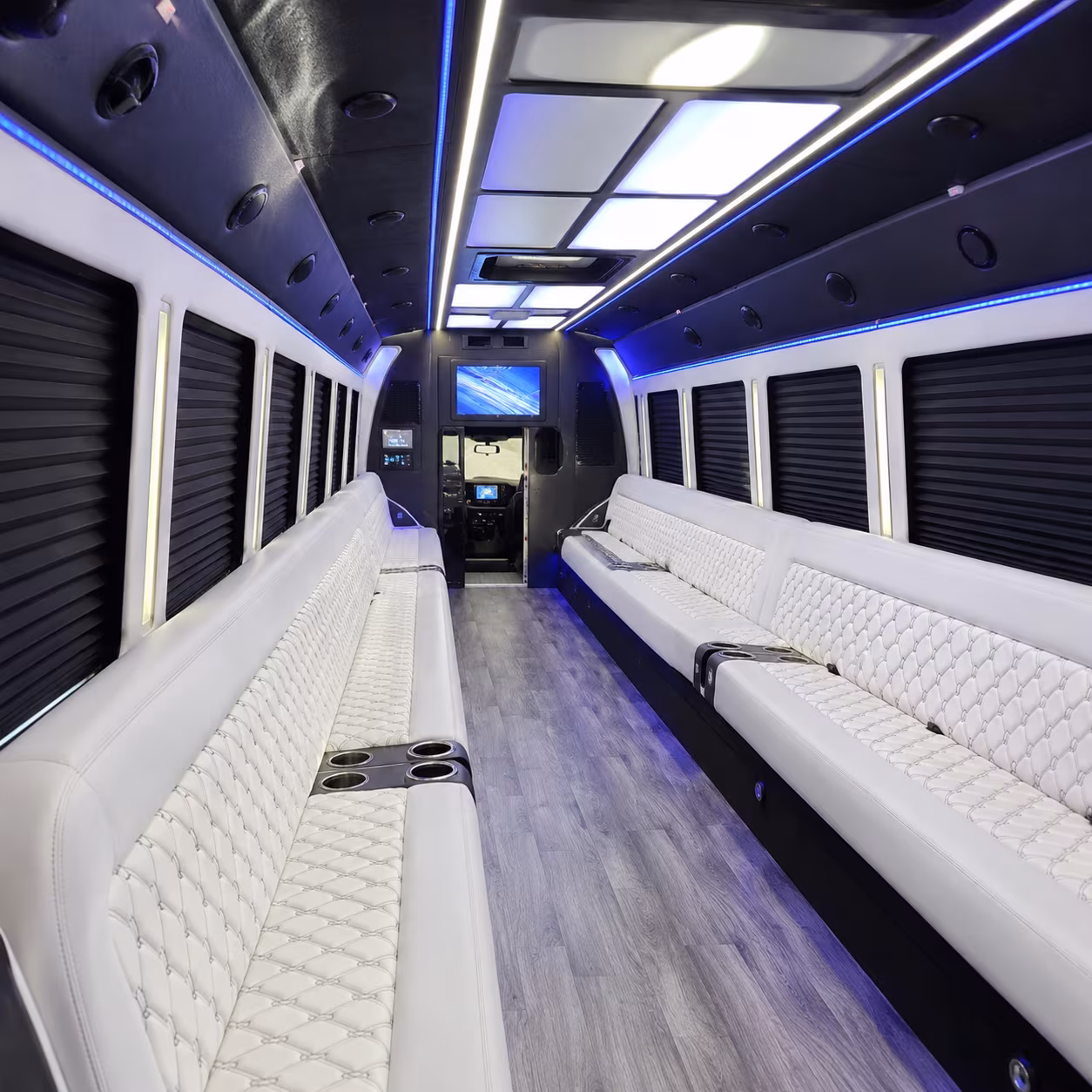 columbia corporate retreat shuttle bus rentals