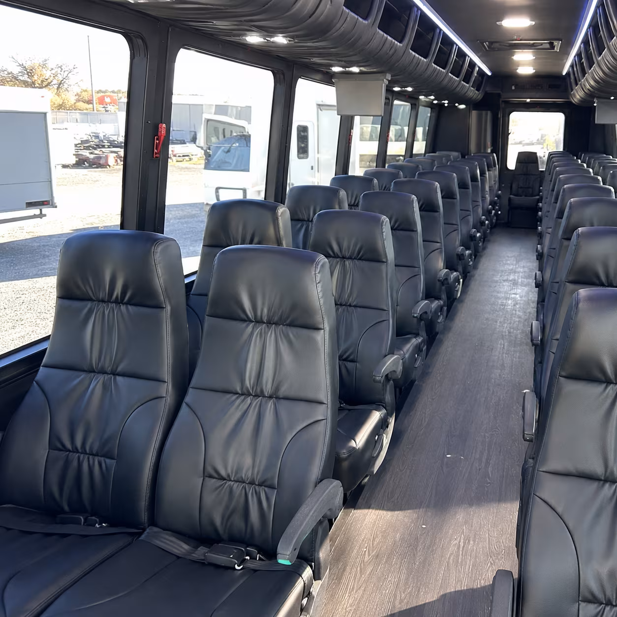 columbia hospital and campus shuttle bus rentals
