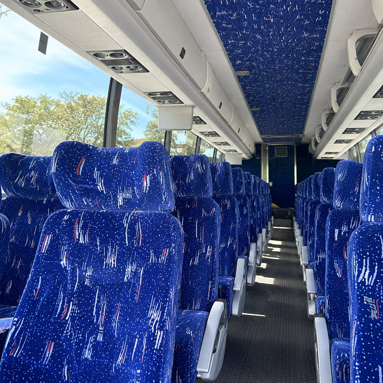 student athlete band and academic competition charter buses